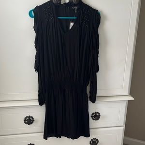 Jessica Simpson black dress